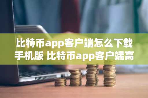 比特币app客户端怎么下载手机版 比特币app客户端高级平台下载