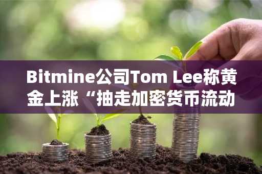 Bitmine公司Tom Lee称黄金上涨“抽走加密货币流动性”