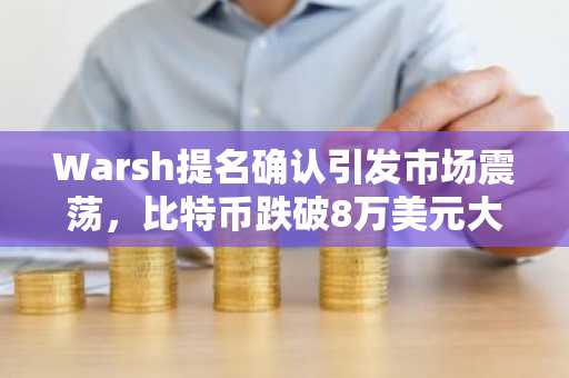 Warsh提名确认引发市场震荡，比特币跌破8万美元大关
