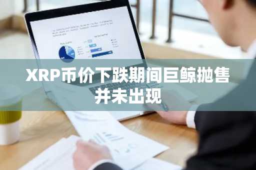 XRP币价下跌期间巨鲸抛售并未出现