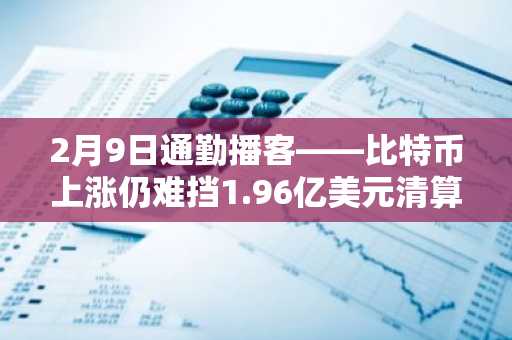 2月9日通勤播客——比特币上涨仍难挡1.96亿美元清算潮，DeFi及稳定币交易骤降
