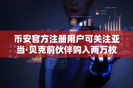 币安官方注册用户可关注亚当·贝克前伙伴购入两万枚比特币动向