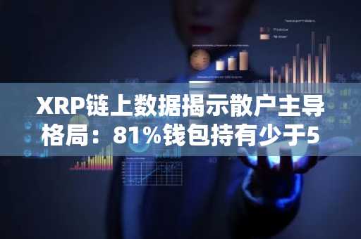 XRP链上数据揭示散户主导格局：81%钱包持有少于500枚，币安注册入口同步开放