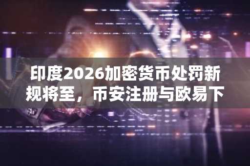 印度2026加密货币处罚新规将至，币安注册与欧易下载成合规首选