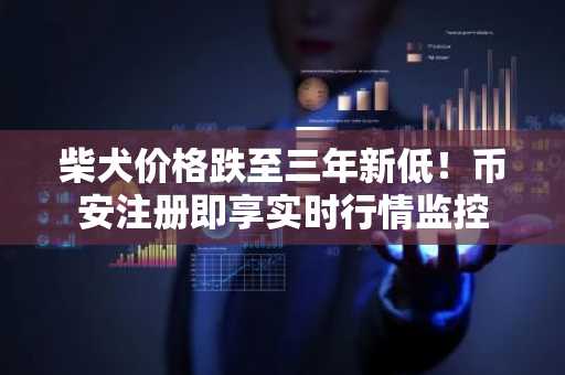 柴犬价格跌至三年新低！币安注册即享实时行情监控