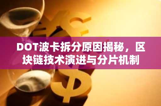 DOT波卡拆分原因揭秘，区块链技术演进与分片机制