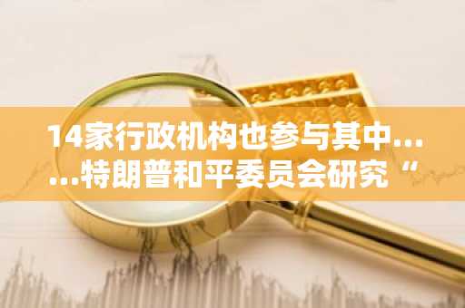 14家行政机构也参与其中……特朗普和平委员会研究“与美元挂钩的稳定币”