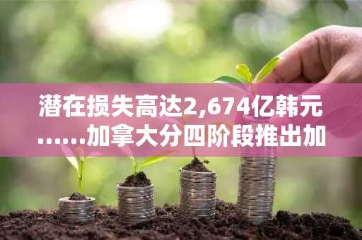 潜在损失高达2,674亿韩元……加拿大分四阶段推出加密货币托管“20%限制”监管