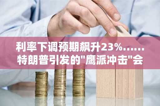 利率下调预期飙升23%……特朗普引发的"鹰派冲击"会扩散吗