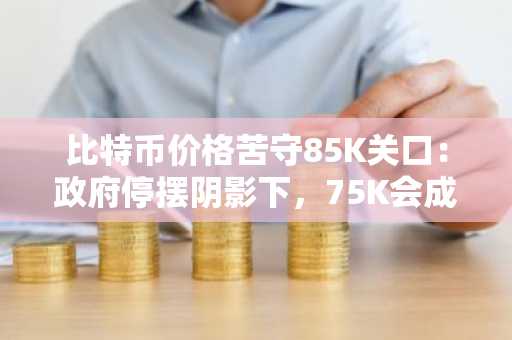比特币价格苦守85K关口：政府停摆阴影下，75K会成为下一站吗？