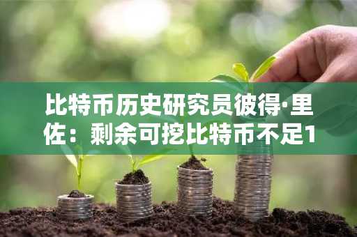 比特币历史研究员彼得·里佐：剩余可挖比特币不足100万枚 及其他资讯