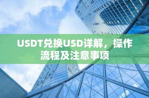 USDT兑换USD详解，操作流程及注意事项
