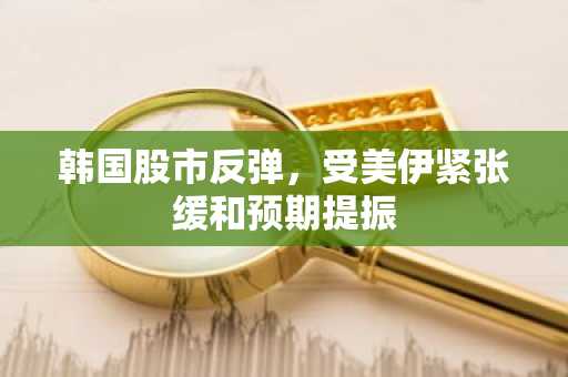 韩国股市反弹，受美伊紧张缓和预期提振