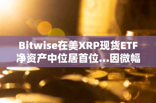 Bitwise在美XRP现货ETF净资产中位居首位…因微幅资金流动导致排名出现变动