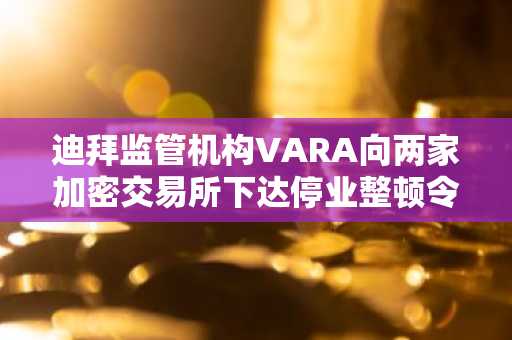 迪拜监管机构VARA向两家加密交易所下达停业整顿令