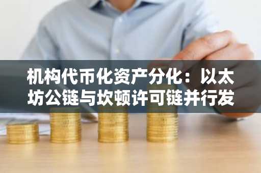 机构代币化资产分化：以太坊公链与坎顿许可链并行发展