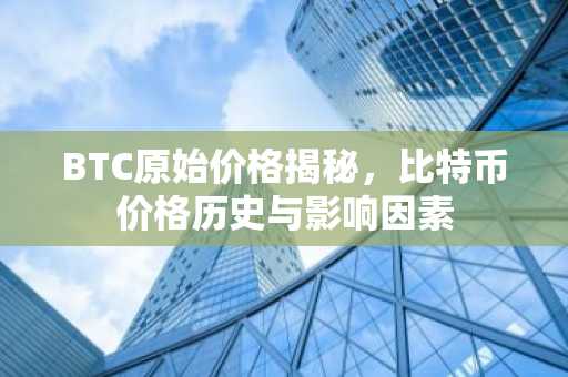 BTC原始价格揭秘，比特币价格历史与影响因素