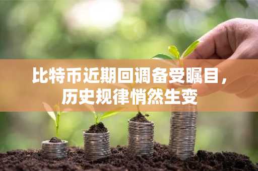 比特币近期回调备受瞩目，历史规律悄然生变