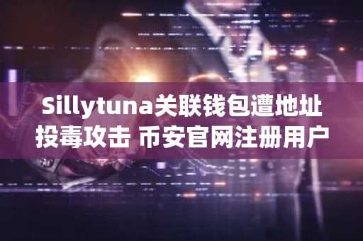 Sillytuna关联钱包遭地址投毒攻击 币安官网注册用户可实时追踪链上风险