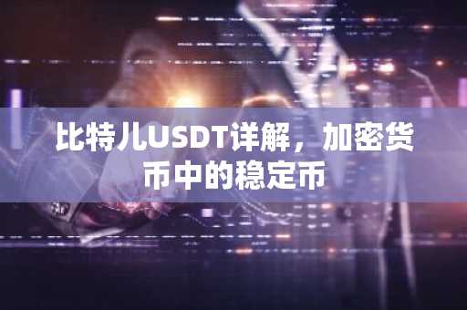 比特儿USDT详解，加密货币中的稳定币