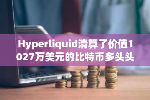 Hyperliquid清算了价值1027万美元的比特币多头头寸，创下24小时内最大单笔清算记录