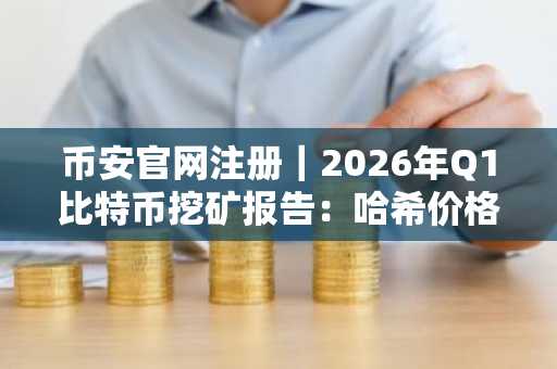 币安官网注册｜2026年Q1比特币挖矿报告：哈希价格跌至29美元/PH/s，矿工转型加速