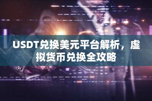 USDT兑换美元平台解析，虚拟货币兑换全攻略