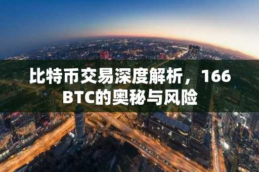 比特币交易深度解析，166BTC的奥秘与风险