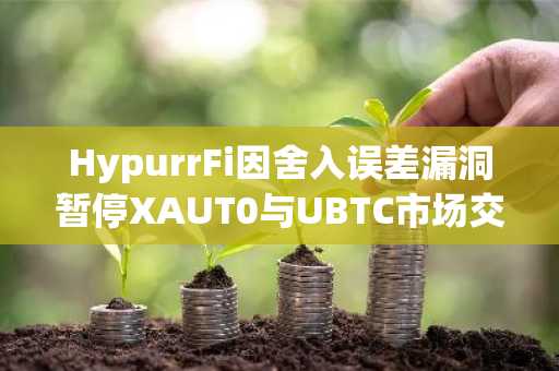 HypurrFi因舍入误差漏洞暂停XAUT0与UBTC市场交易