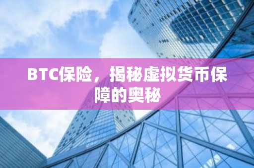 BTC保险，揭秘虚拟货币保障的奥秘
