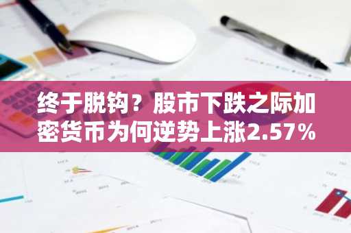 终于脱钩？股市下跌之际加密货币为何逆势上涨2.57%