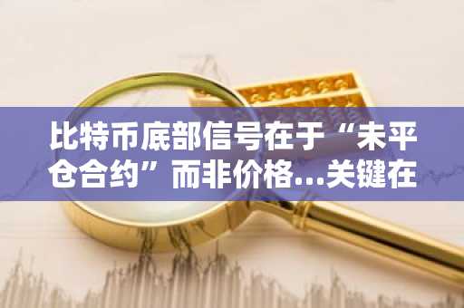 比特币底部信号在于“未平仓合约”而非价格…关键在于去杠杆化