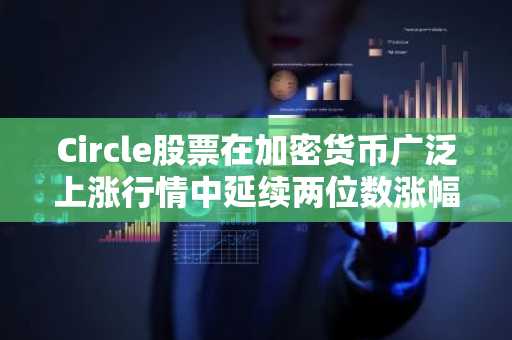 Circle股票在加密货币广泛上涨行情中延续两位数涨幅
