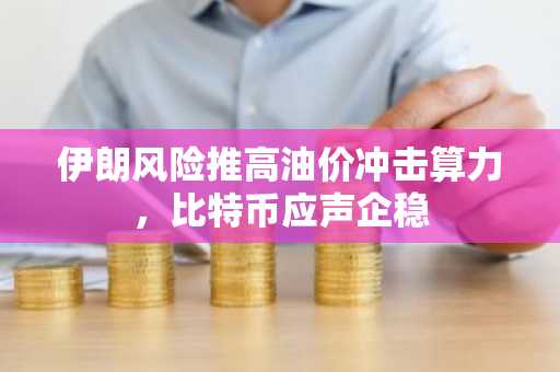 伊朗风险推高油价冲击算力，比特币应声企稳
