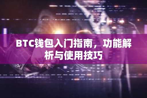 BTC钱包入门指南，功能解析与使用技巧