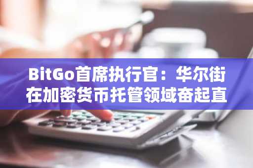 BitGo首席执行官:华尔街在加密货币托管领域奋起直追,我司已抢占先机