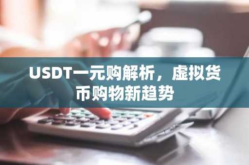 USDT一元购解析，虚拟货币购物新趋势