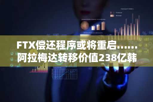 FTX偿还程序或将重启……阿拉梅达转移价值238亿韩元Solana代币