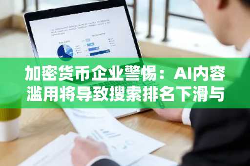 加密货币企业警惕:AI内容滥用将导致搜索排名下滑与信任危机