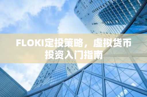 FLOKI定投策略，虚拟货币投资入门指南