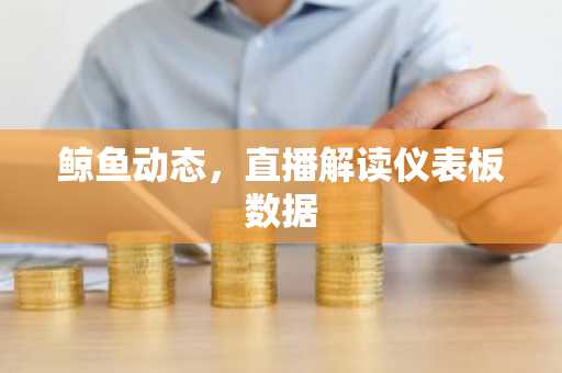 鲸鱼动态，直播解读仪表板数据