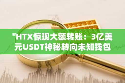 "HTX惊现大额转账：3亿美元USDT神秘转向未知钱包"